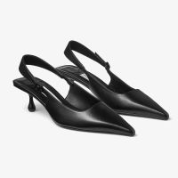 Jimmy Choo Amel 50 Slingback Pumps Women Nappa Leather Black