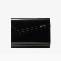 Jimmy Choo Candy Clutch Bag in Acrylic Black