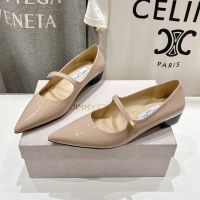 Jimmy Choo Carolyn Flats Women Patent Leather Apricot