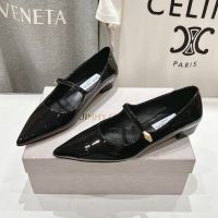 Jimmy Choo Carolyn Flats Women Patent Leather Black