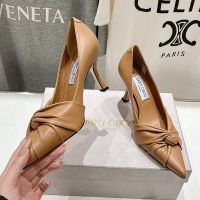 Jimmy Choo Hedera 90 Pumps Women Nappa Leather Brown