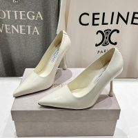 Jimmy Choo Ixia 95 Pumps Women Patent Leather White