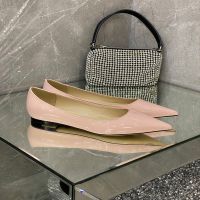 Jimmy Choo Love Flats Women Patent Leather Pink