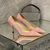 Jimmy Choo Love Pumps Women Suede Pink