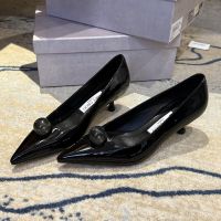 Jimmy Choo Orb 50 Pumps Women Patent Leather Black