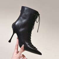 Jimmy Choo Scarlett 95 Ankle Boots Women Nappa Leather Black