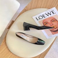 Jimmy Choo Gisela 50 Pumps Women Patent Leather With JC Emblem Black
