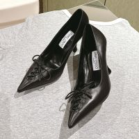 Jimmy Choo Scarlett 95 Pumps Women Nappa Leather Black